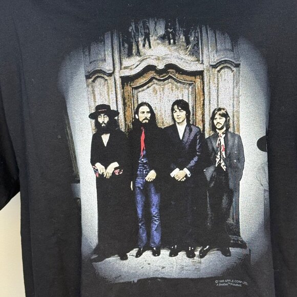 Vintage 1990s The Beatles Hey Jude T-Shirt, Alstyle Apparel & Activewear Size XL - Picture 2 of 8